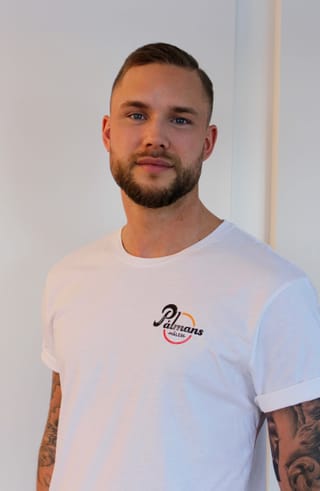 David Pålman, VD för Pålmans Måleri AB